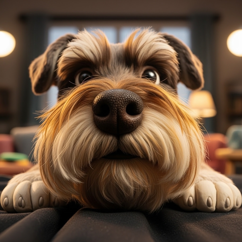 Diogee - Cartoon Mini Schnauzer