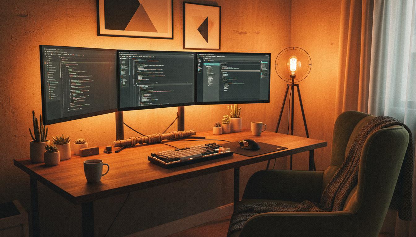 Tech workspace